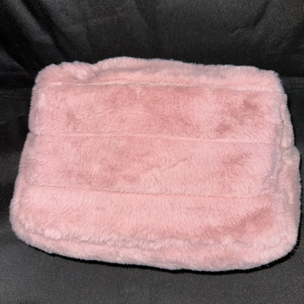 CYNTHIA ROWLEY FUZZY COSMETIC POUCH